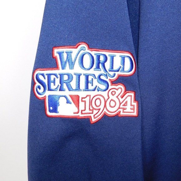 Mitchell & Ness Detroit Tigers Limited Edition 1968 World Series Jacket 4XL Navy - Picture 5 of 9